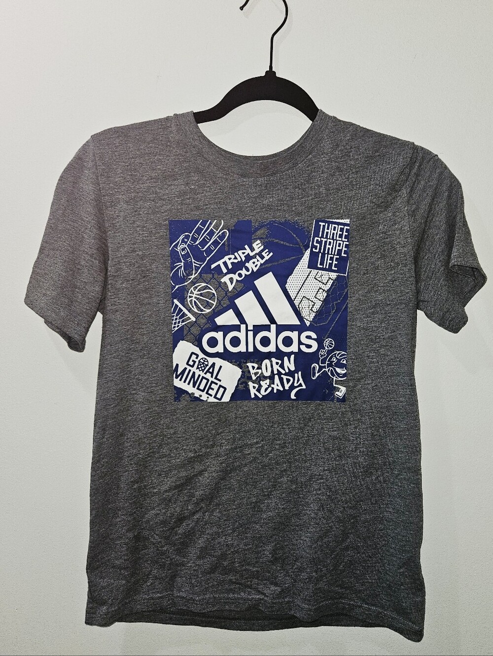 Boys Adidas M/10-12 Tshirt, Great Condition